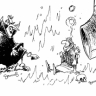 Once Again, The Devil Is In The Details...  (2003 Non-Sequitur Cartoon)